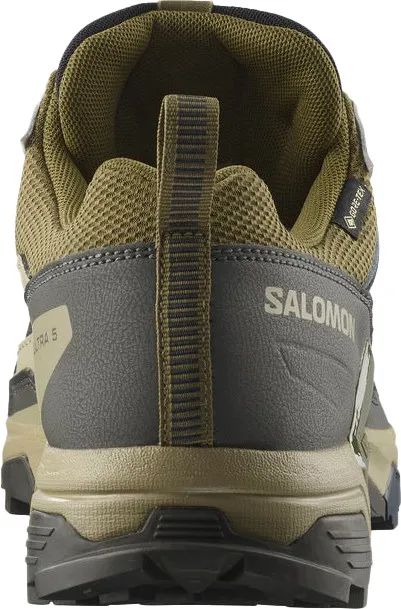 Salomon Men's X Ultra 5 GORE-TEX Martini Olive/gray Green/blue Night
