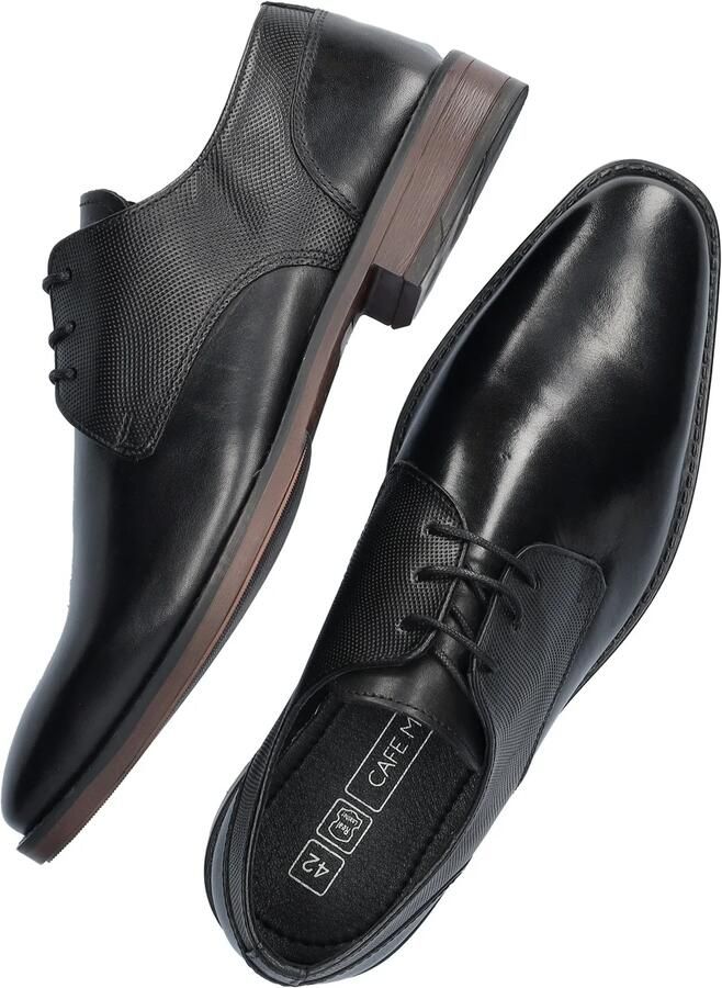 Bottesini Cafe Moda heren nette schoenen Zwart