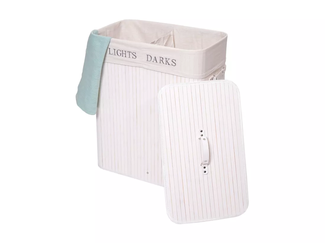 Panier à linge MCW-C21, blanc