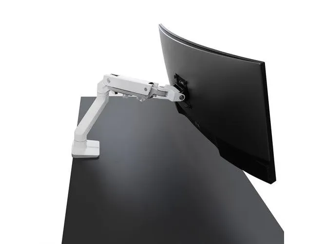 Ergotron HX - Monteringssæt (monitorarm) - for Monitor - hvid - skærmstørrelse: up to 49