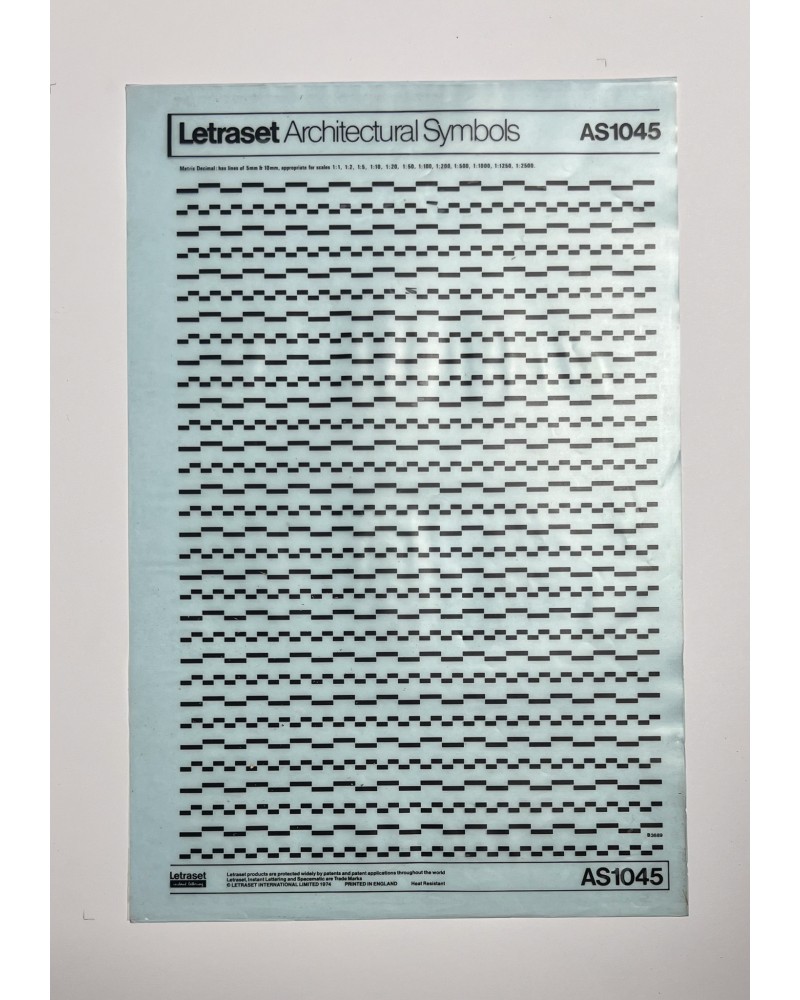 letraset-ARCHITECTURAL Symbols-AS 1045