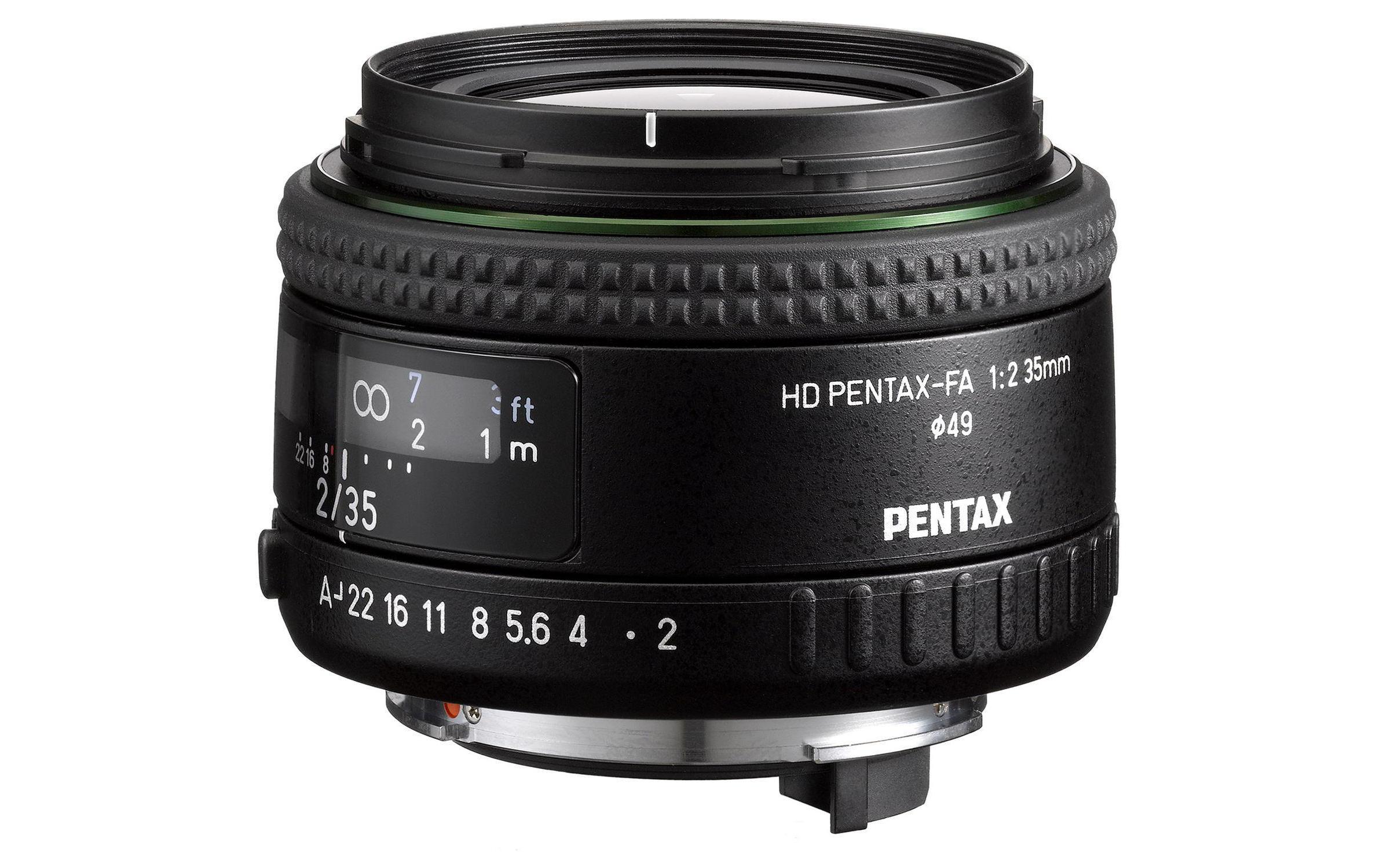 Festbrennweite HD FA 35mm F/2 AL – Pentax K<br>Kompakte 35-mm-Festbrennweite