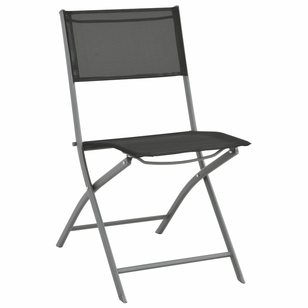 Mobilier de salle à manger d'extérieur 5 pièces acier