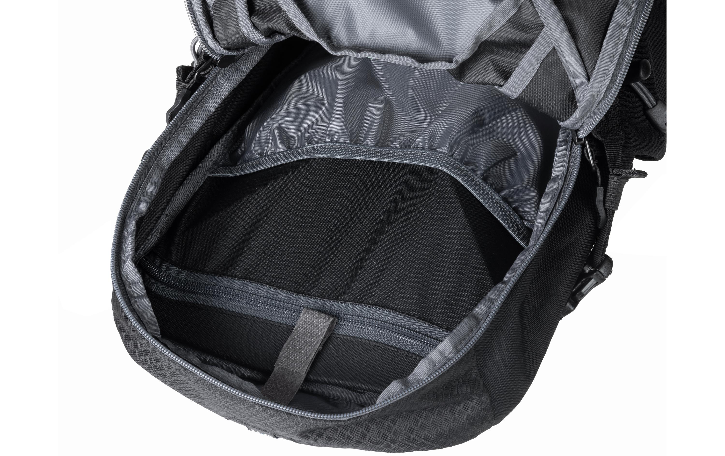 Wanderrucksack Fuurka 23 l, SchwarzFunktionaler und bequemer Bergrucksack für das ganze Jahr