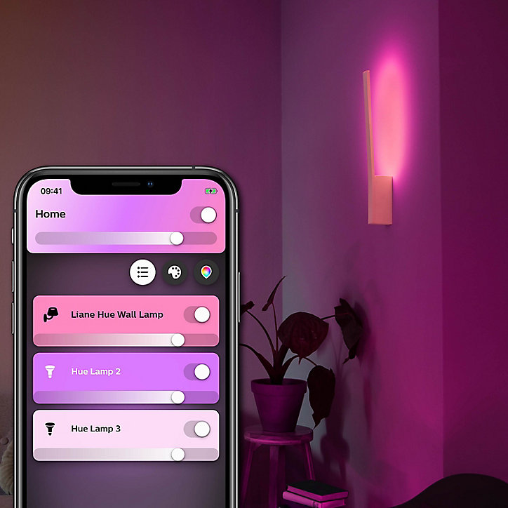 Applique murale dimmable 850 lm IP20 20 W Philips Hue blanc