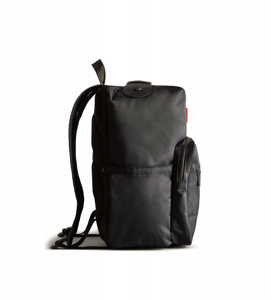 Mochila Hunter de nylon Pioneer Topclip preta