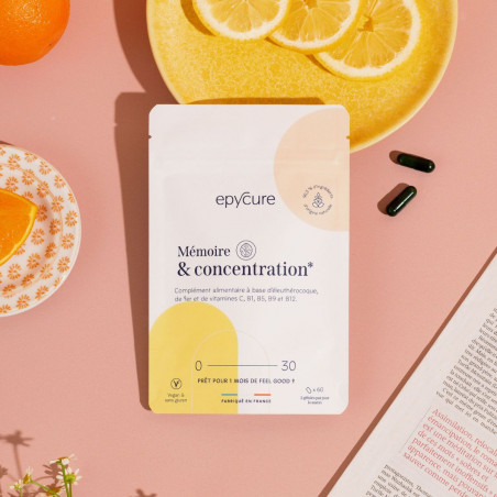 Epycure Laboratoire Cure mémoire & concentration 1 mois