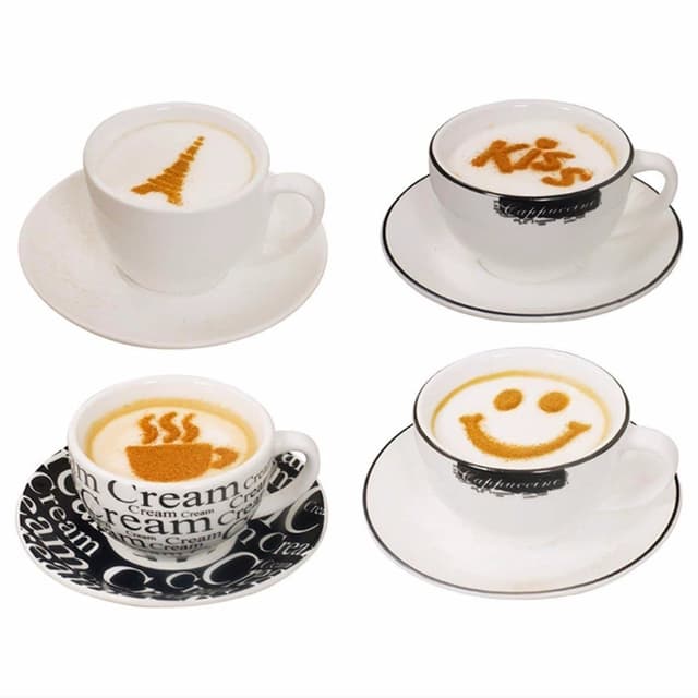 16 kageskabeloner Dekoration Kage Småkager Bage kaffe