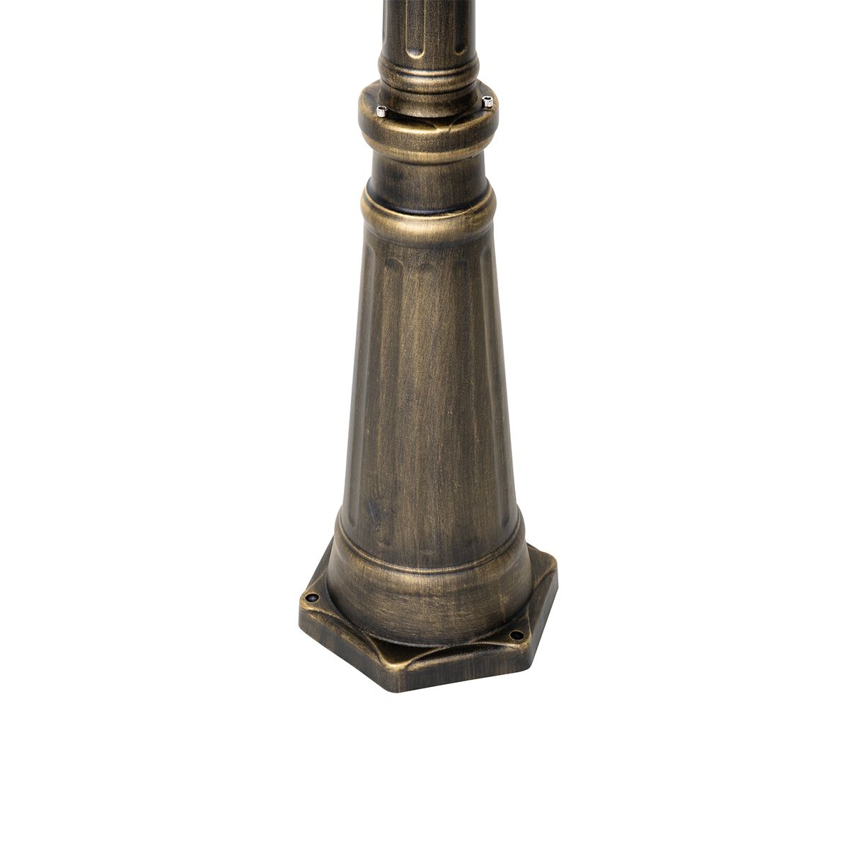 Vintage buiten lantaarn antiek goud 240 cm 2-lichts - Antigua