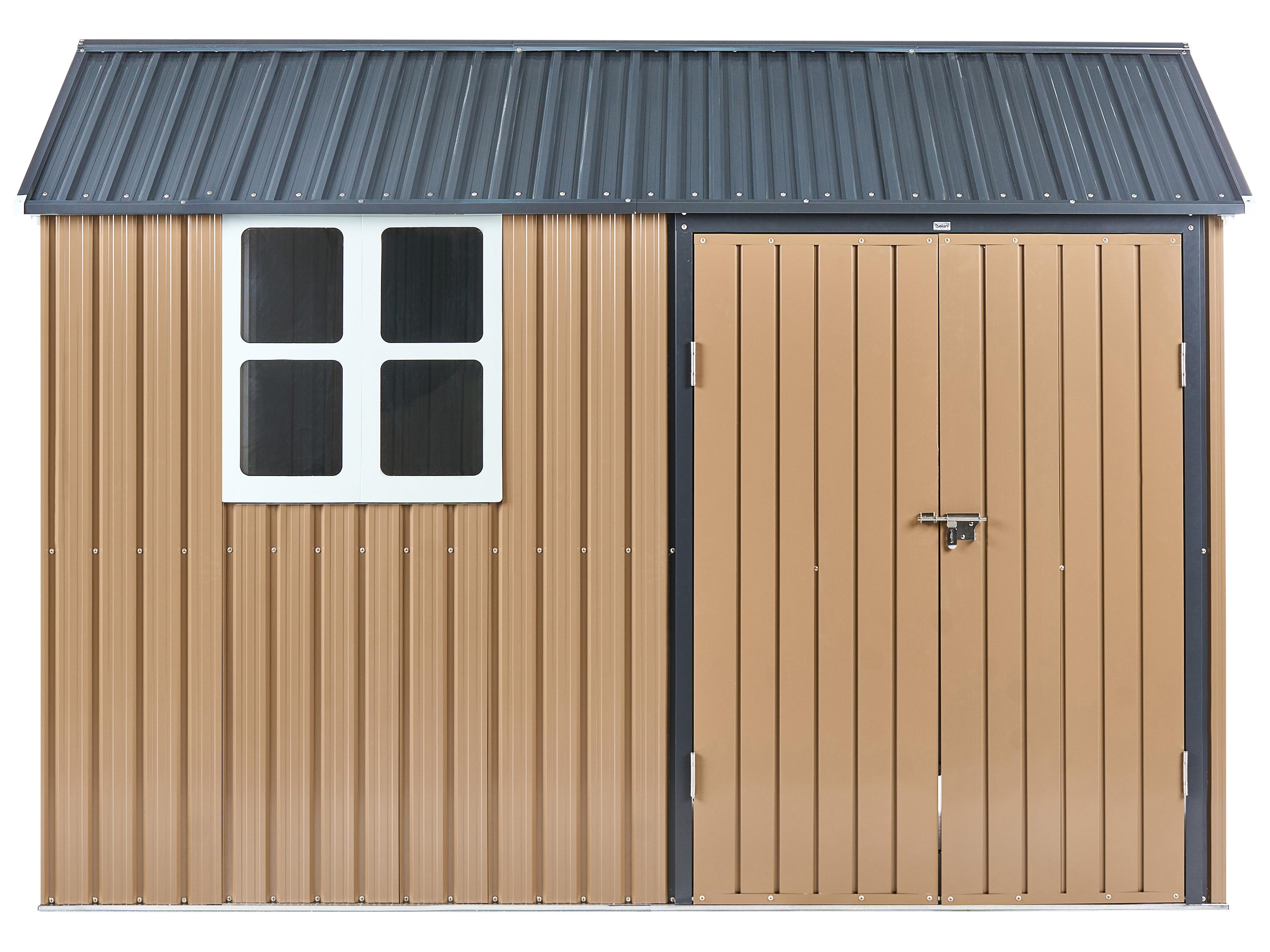 Tuinschuurtje NOCCIANO 313 cm 220 cm Bruin