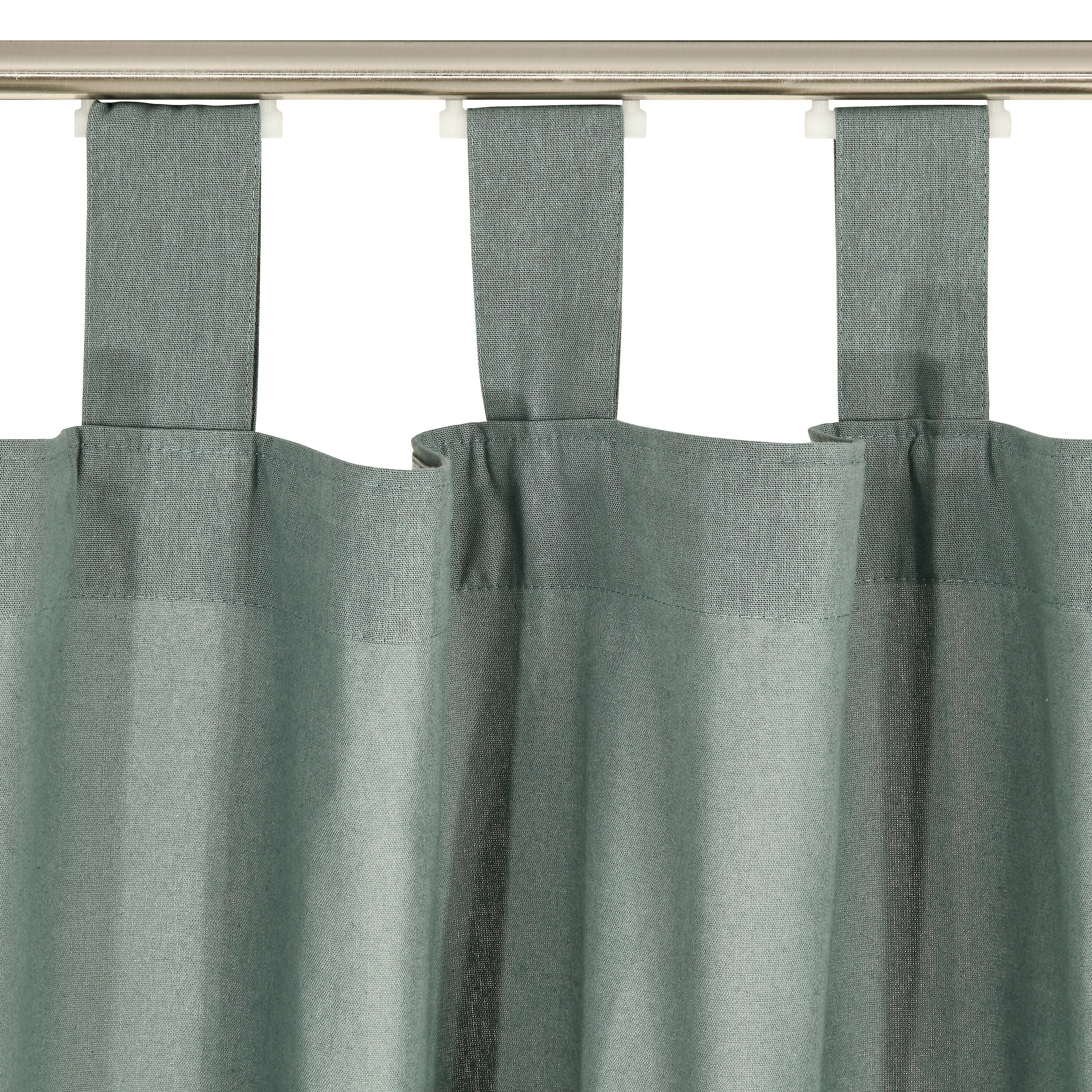 ALISHA Fertigvorhang blickdicht - Mint / B: 150.0 cm x H: 270.0 cm