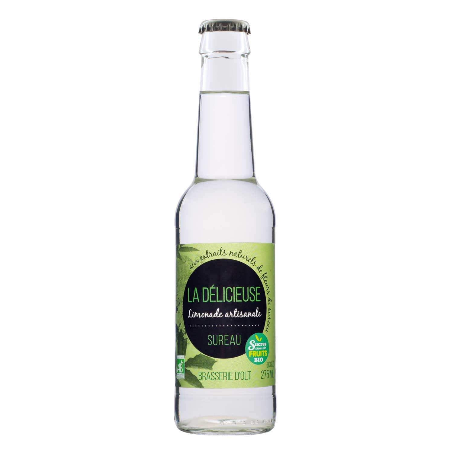 Limonade bio au sureau de la Brasserie d' Olt