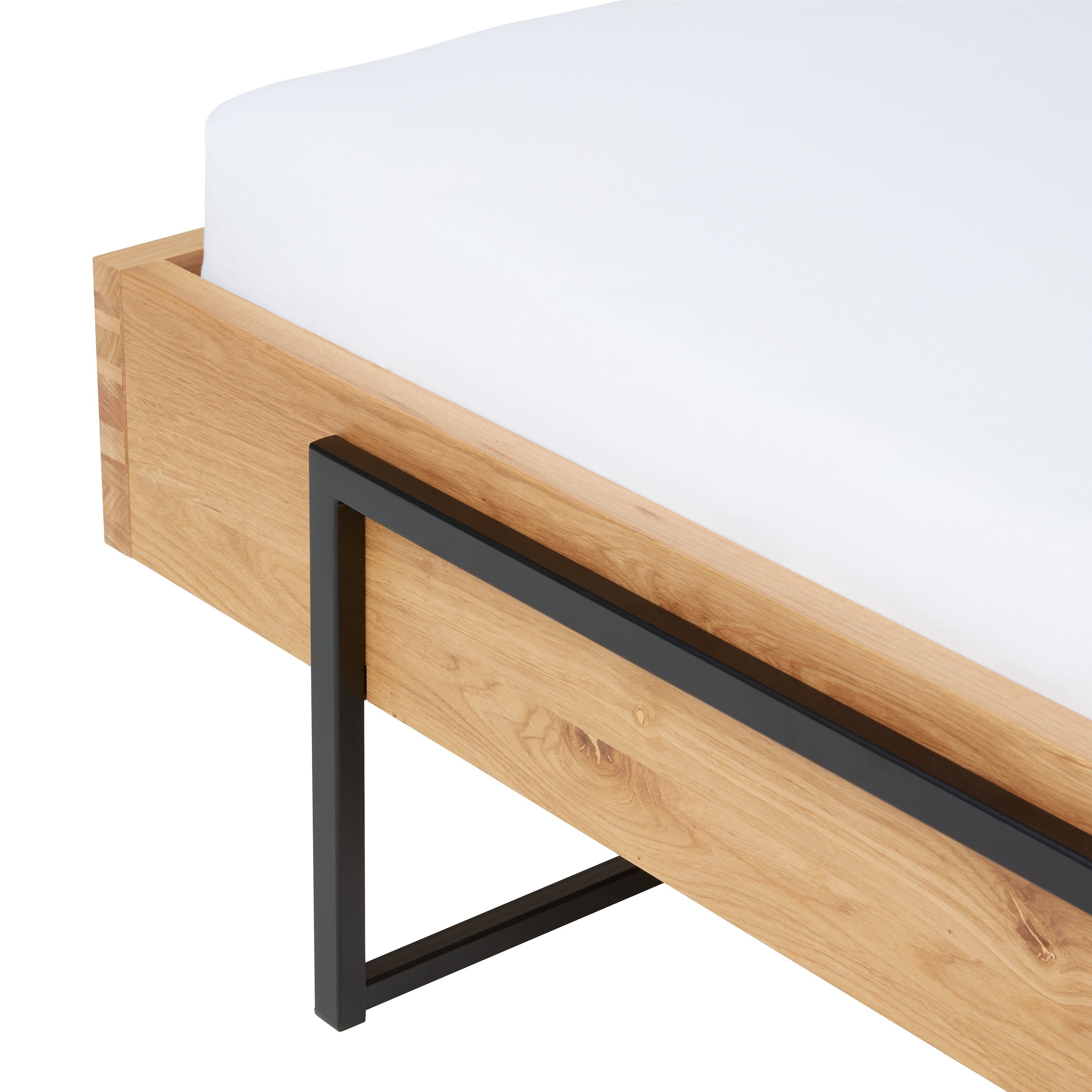 DON Bett - Eiche / B: 160.0 cm x T: 200.0 cm