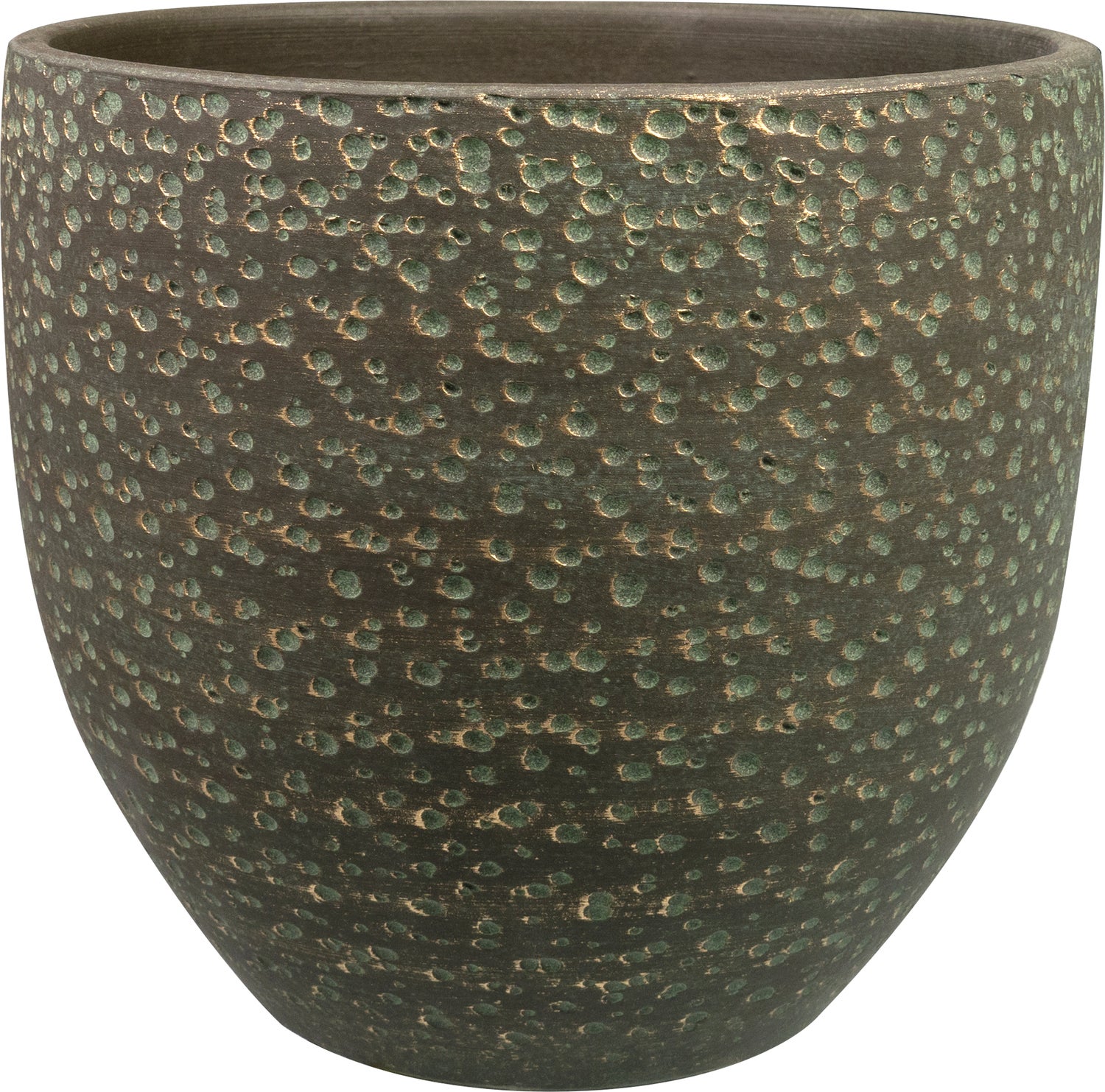 TS bloempot Rinca groen D 36 H 32 cm