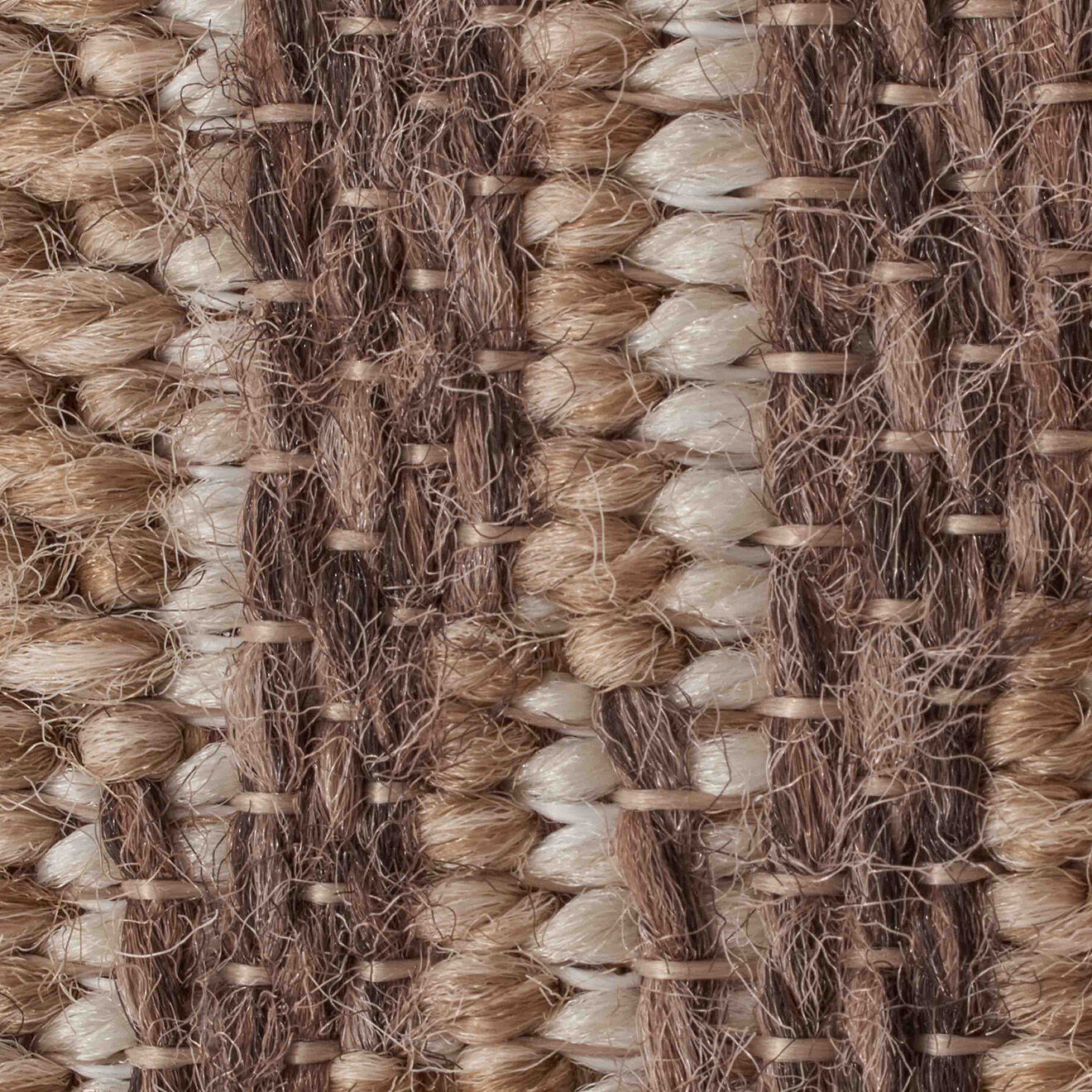 Nazar Rugs Tapis aspect jute TULUM 9048 intérieur & extérieur marron - 60x90 cm