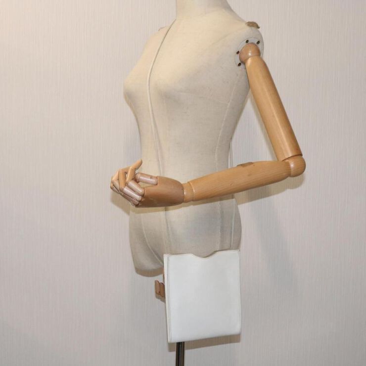 Hermès Vintage Hermès Crossbody Bag White