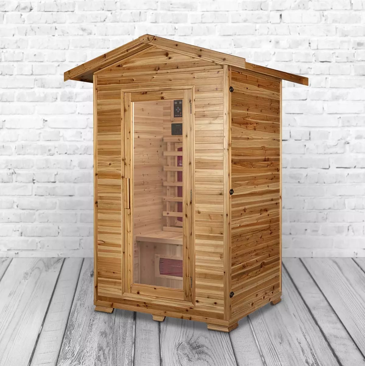 PureHaven Infrarotkabine aus kanadischem Hemlock-Holz - versch. Ausführungen