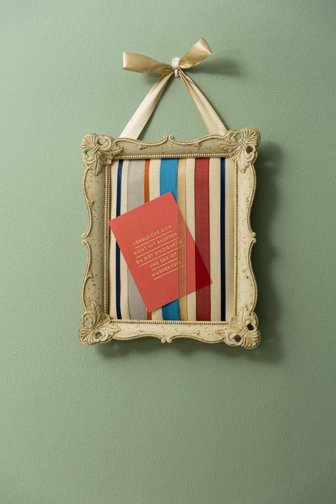 Memoboard MILINA - creme - Barock - 28x32 cm