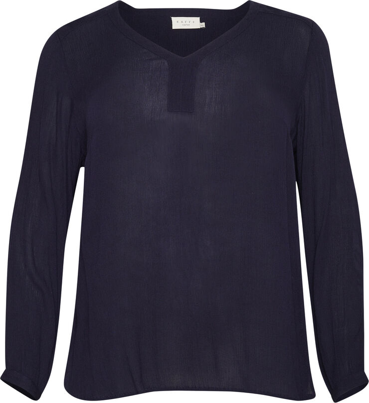 Kaffe Curve KCami LS Blouse Dawn purple