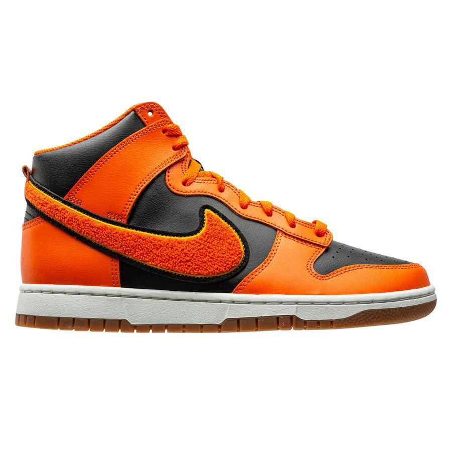 Nike Chaussures Dunk High Retro - Orange/Noir/Jaune Doré