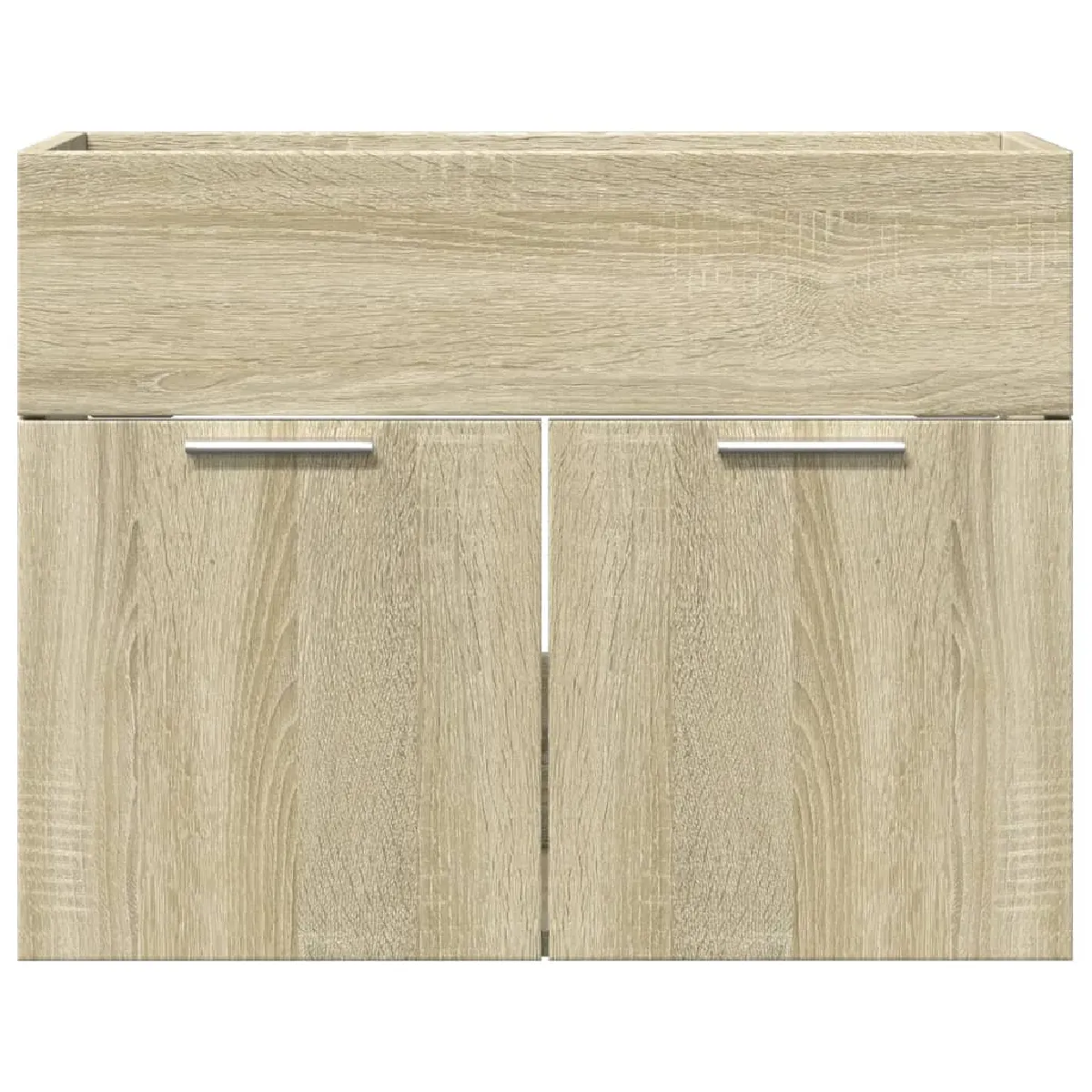 vidaXL Armoire d'évier - Chêne sonoma