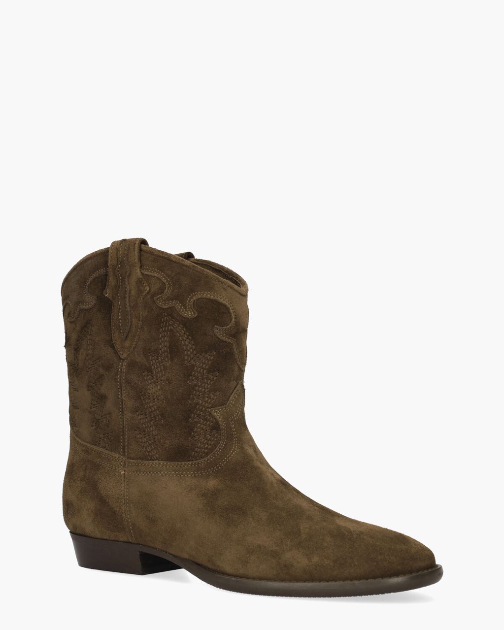 Julie Dee GD798 Donkerbruin Dames Enkelboots