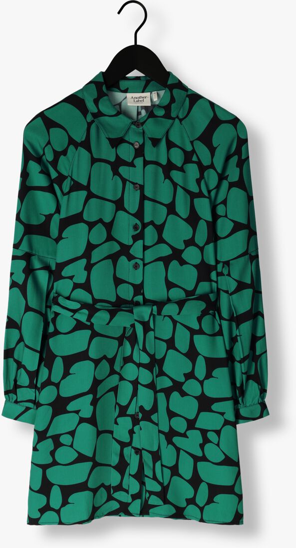 ANOTHER LABEL groene another label mini jurk merle dress