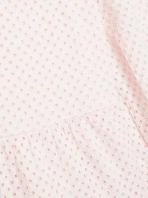 Vestido em camadas Essential Broderie Anglaise