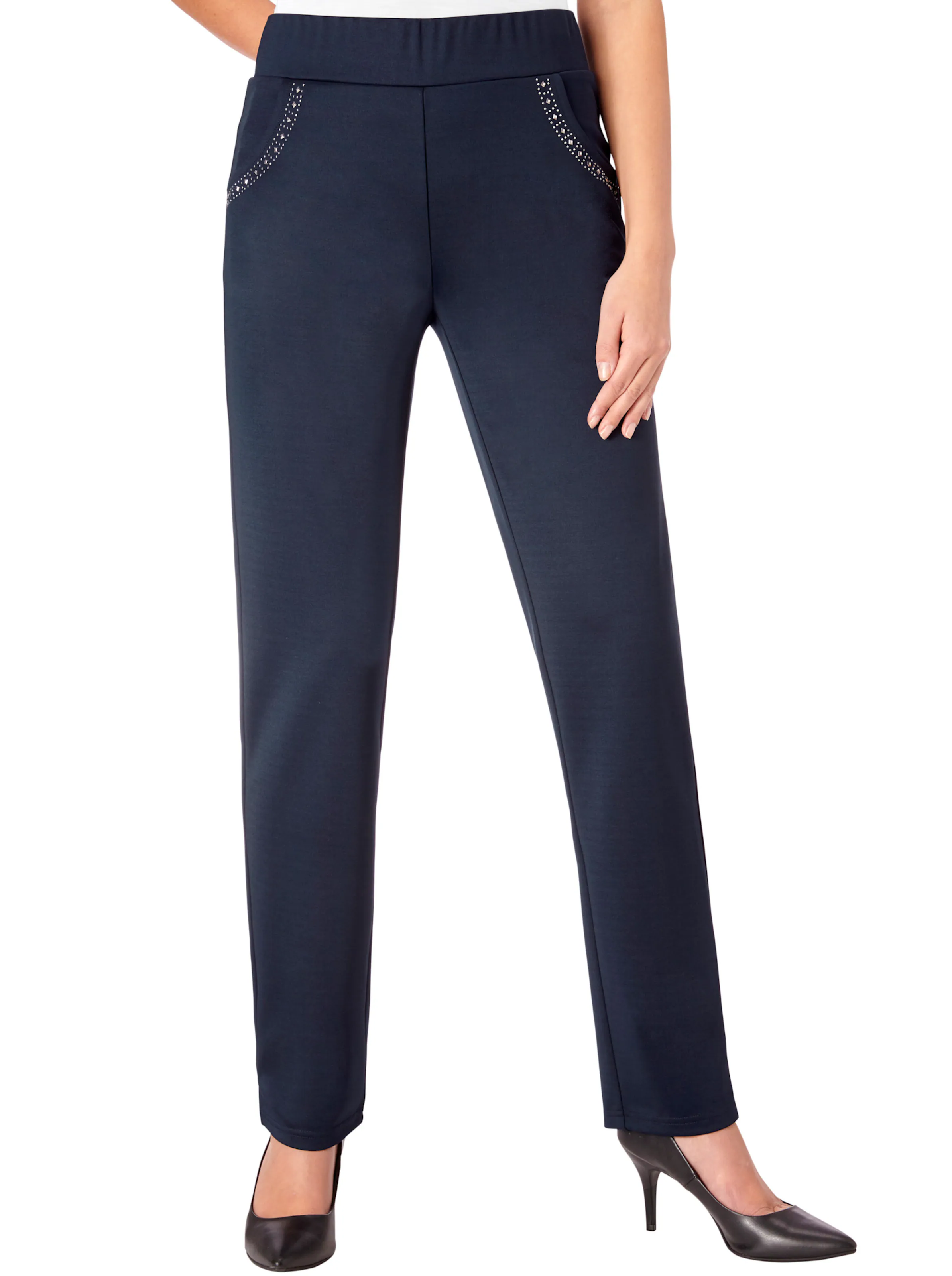 Jerseyhose in marine