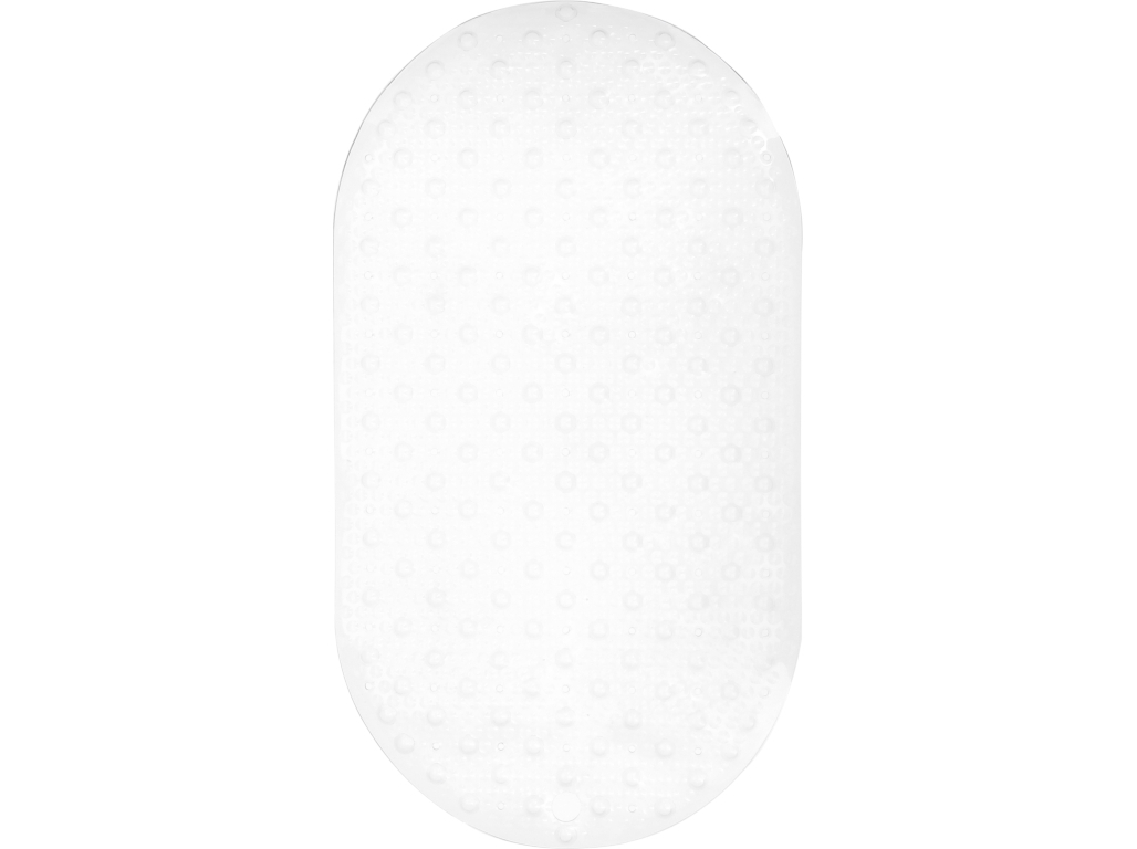 TAPETE ANTIDERRAPANTE AUCHAN ESSENCIAL PVC TRANSPARENTE 69X39CM