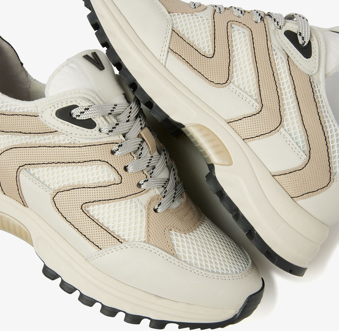 VIA VAI beige via vai lage sneakers danae bailee