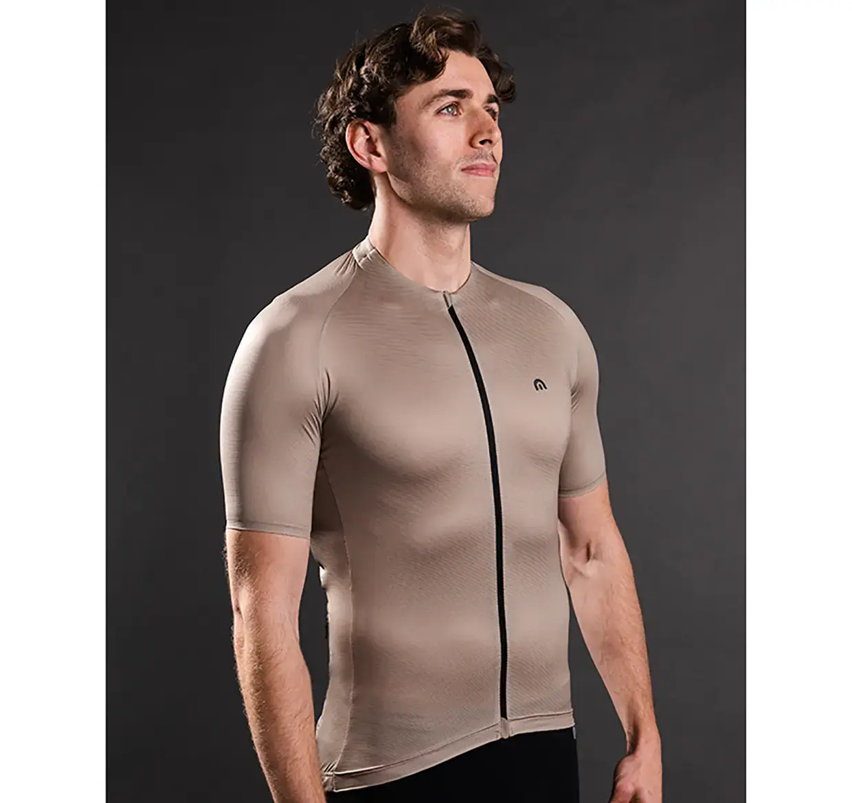 Megmeister Aero Summer Fietsshirt Korte Mouwen Oranje Heren