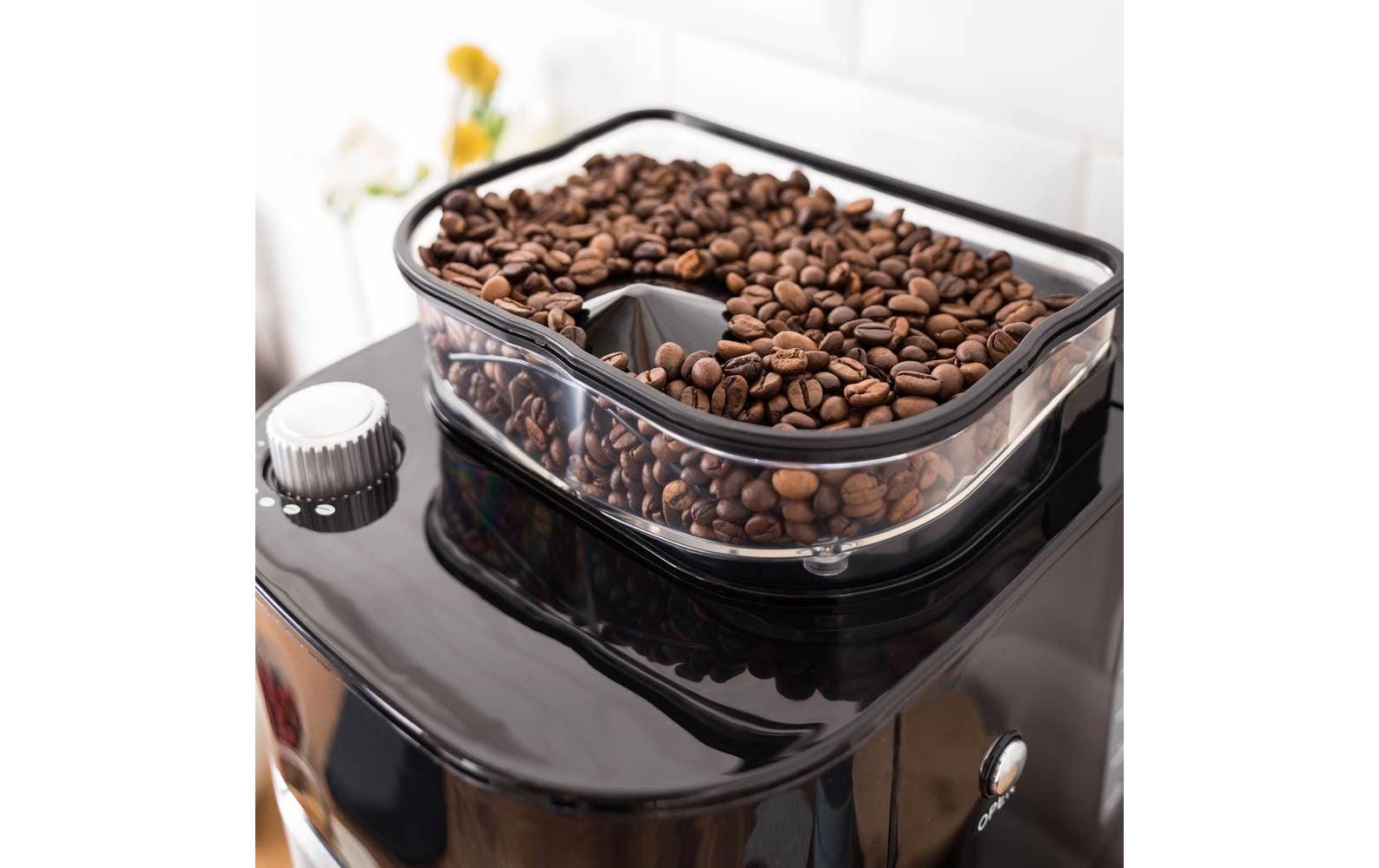Filterkaffeemaschine Grind & Brew Pro Thermo Schwarz/Silber<br>Kaffeemaschine mit integriertem Mahlwerk