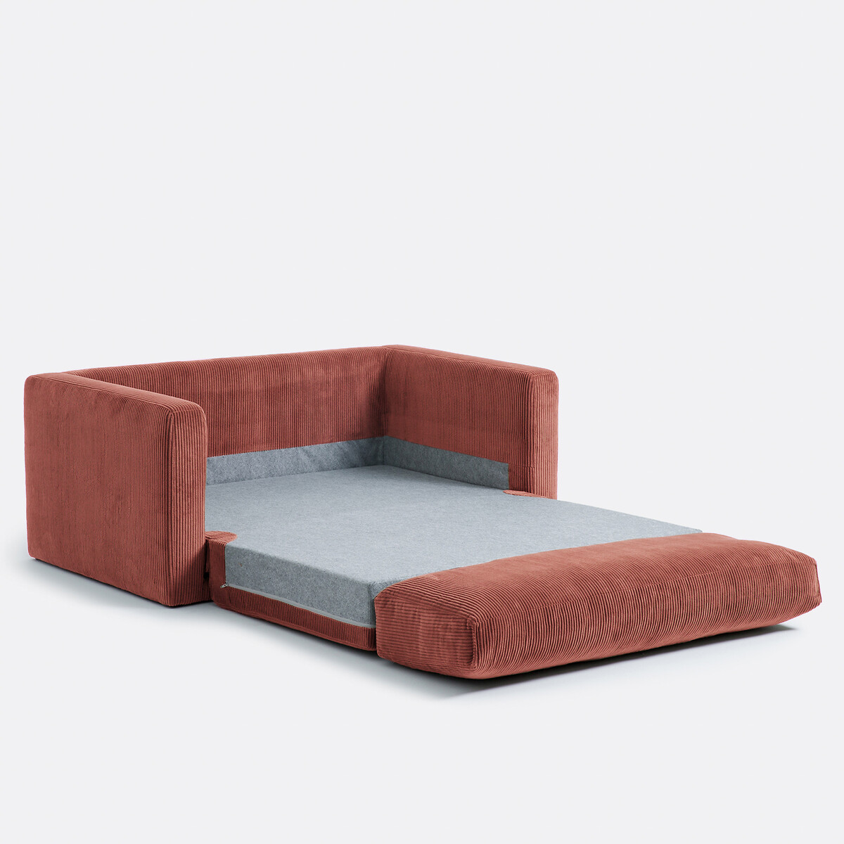 LA REDOUTE INTERIEURS<br>Sofá cama 2 lugares ribfluweel Hani