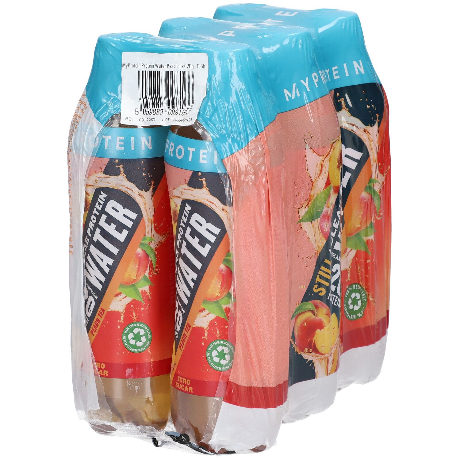 MYPROTEIN Clear Protein Water Pfirsichtee