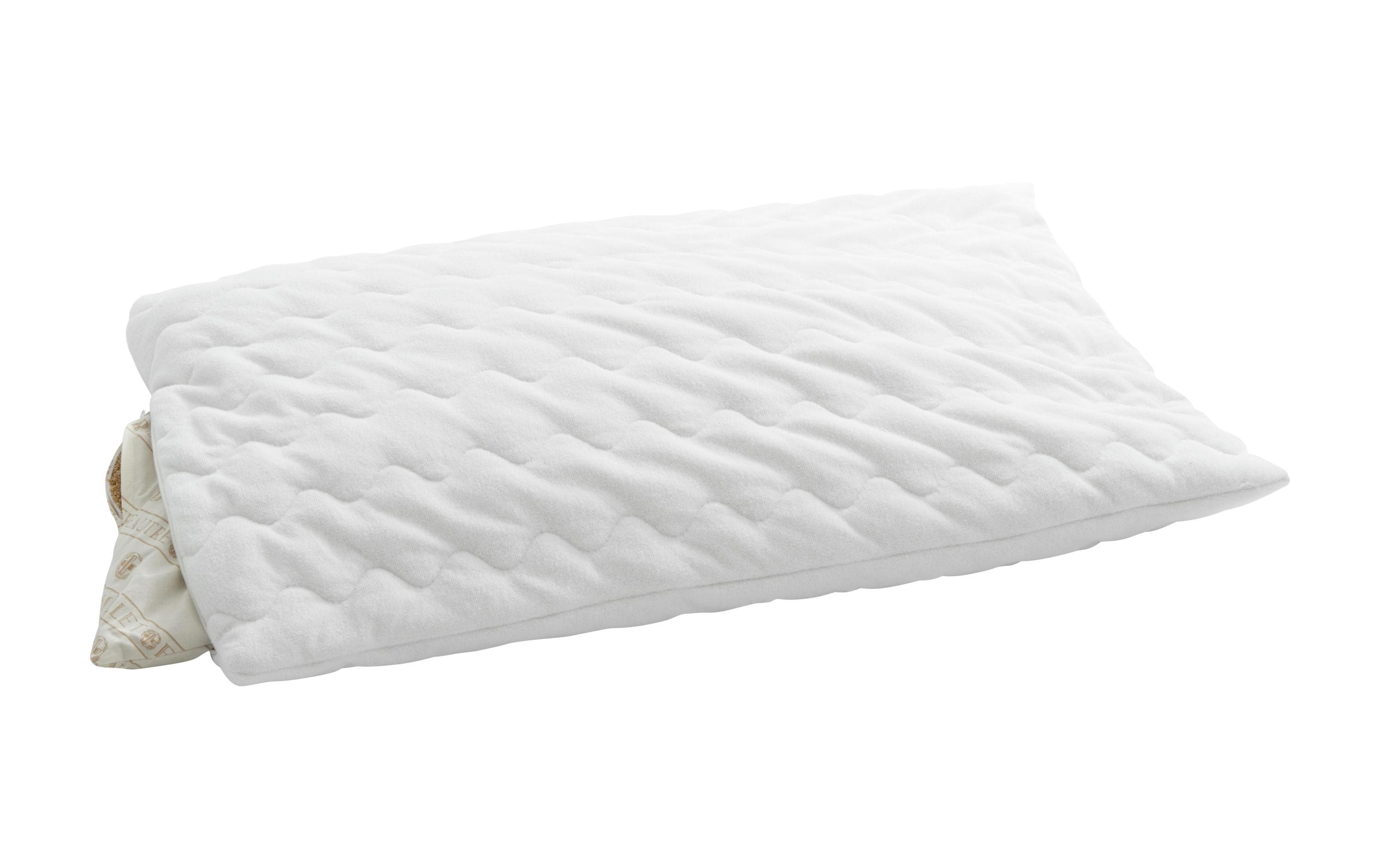 Klassisches Kopfkissen 100 IHF Hirse, 50 x 70 cm<br>Naturkissen
