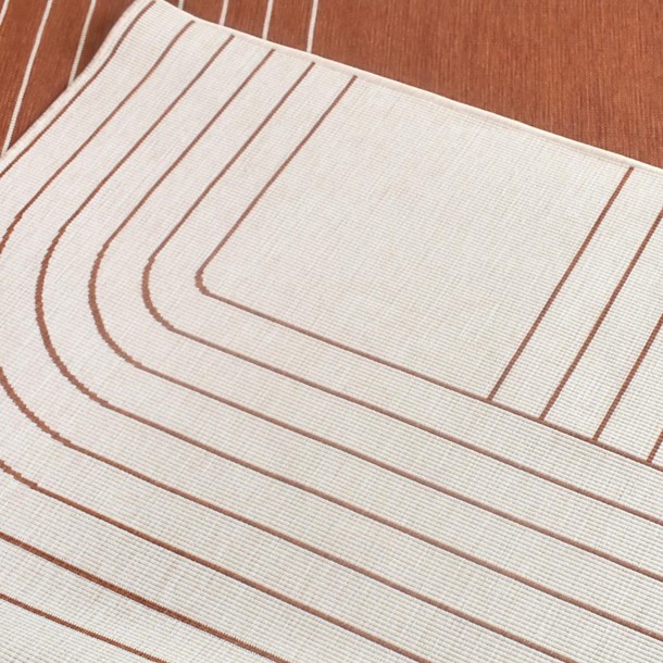 Tapis exterieur 160x230 orange