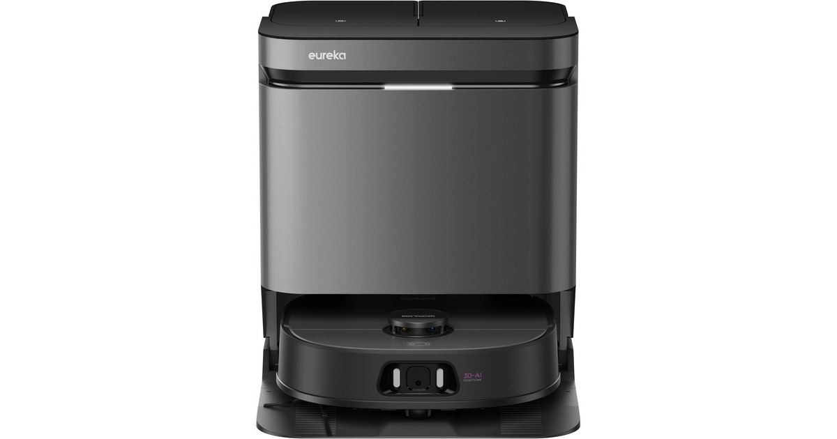 EurekaJ15 Pro Ultra robotstofzuiger  (Zwart)