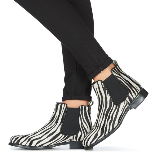 Betty London - HUGUETTE - Noir / Blanc / Zebre