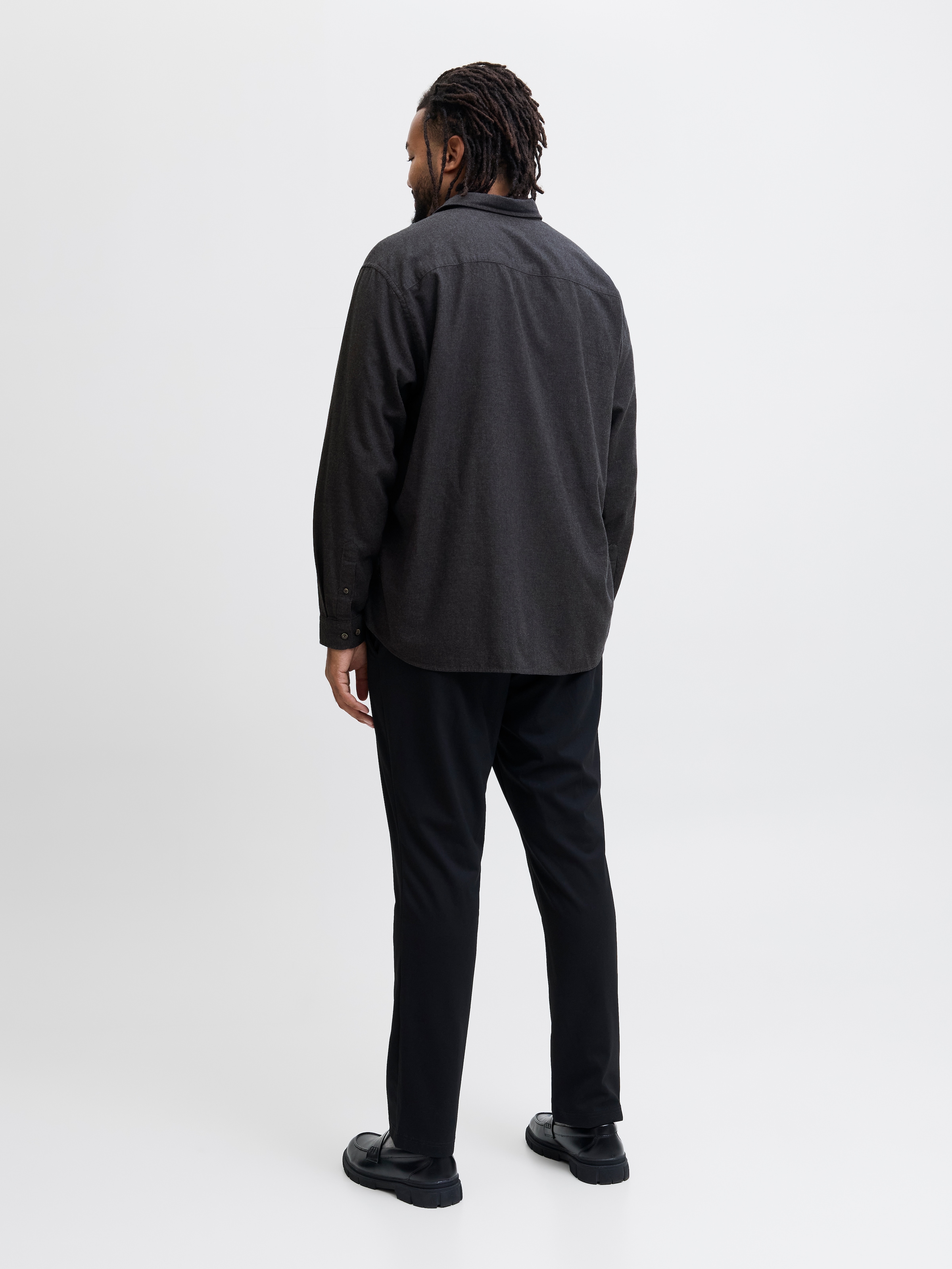 Jack & Jones PlusSize Langarmhemd »JJECLASSIC MELANGE SHIRT L/S SN PLS«