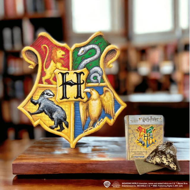 Crafthub Harry Potter puslespil (hogwarts våbenskjold)