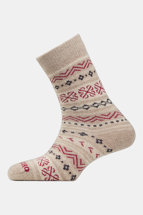 Ayacucho Ayacucho Light Fair Isle Crew Wool Wandelsok