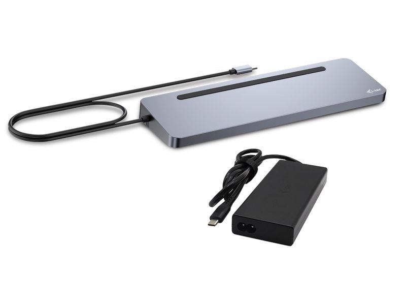i-tec Dockingstation USB-C 3x 4K Display PD 100W   USB-C La Dockingstation mit PowerDelivery, USB-C Ladegerät und drei Display-Anschlüssen