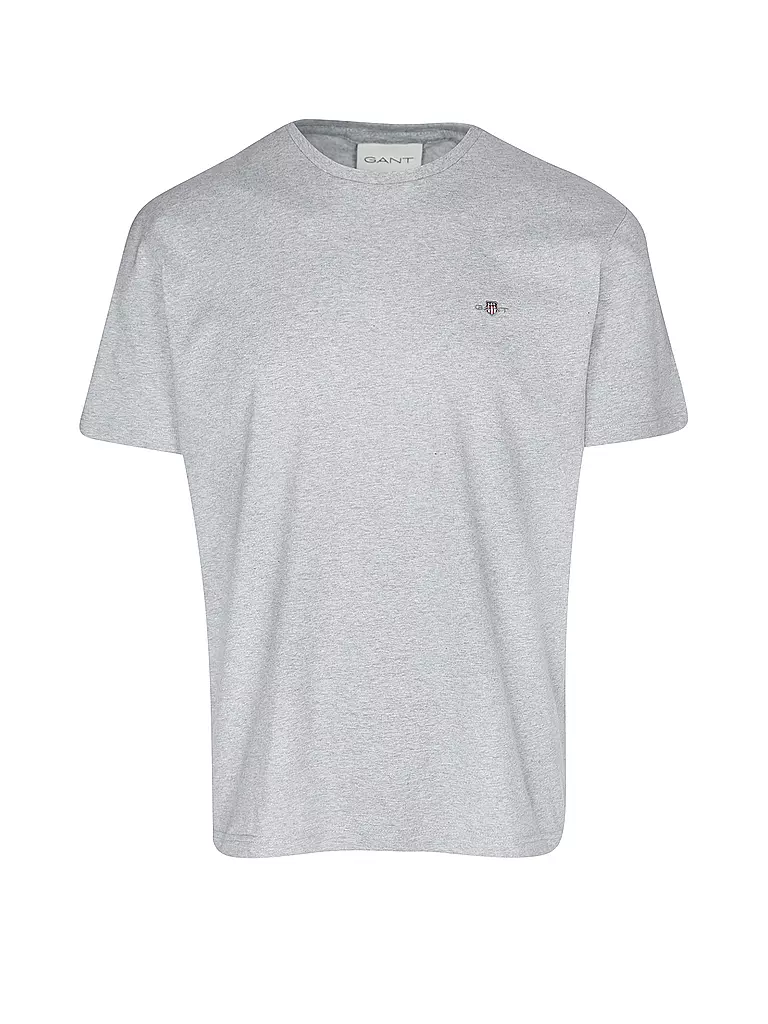 GANT T-Shirt Regular Fit grau