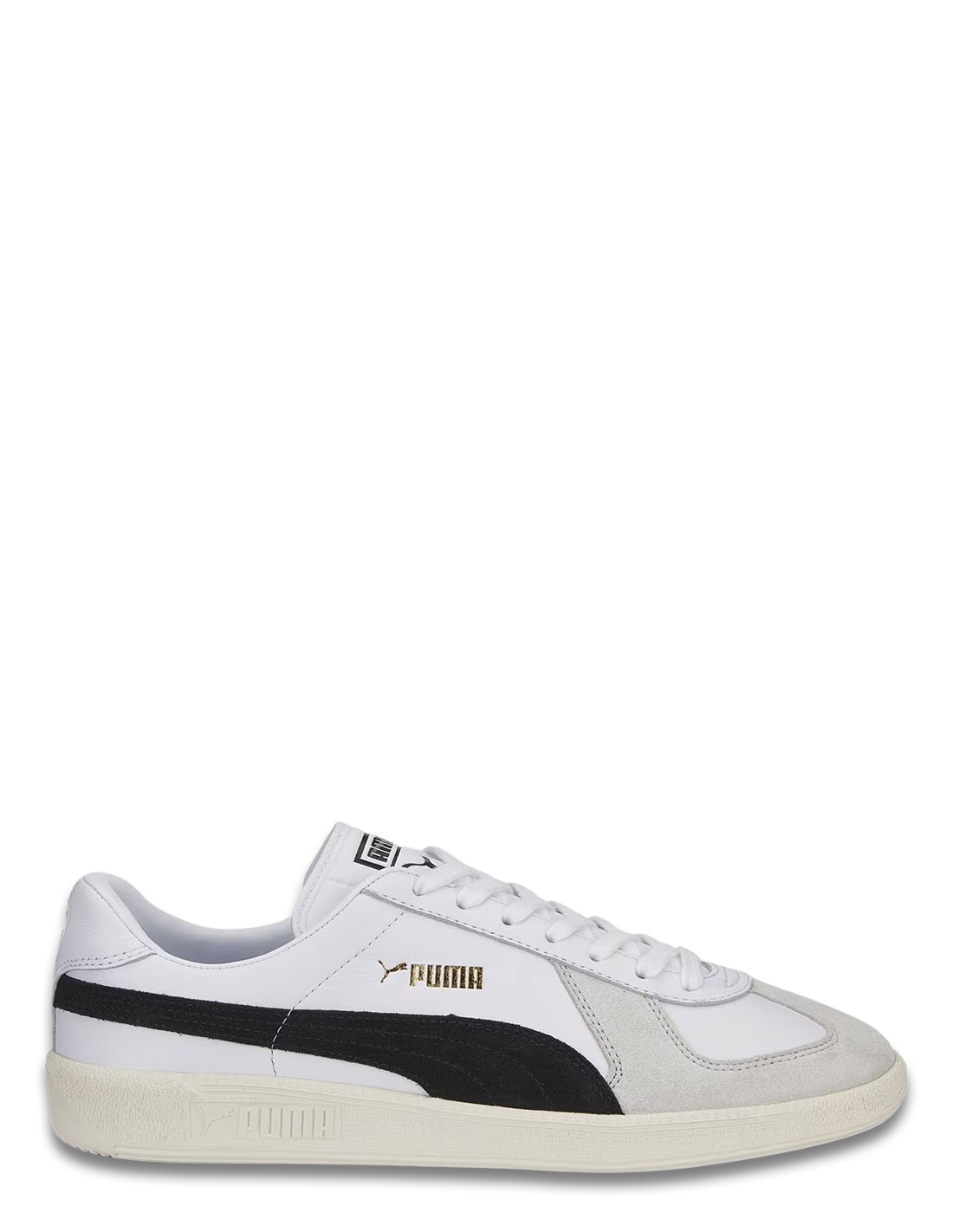 puma Baskets Mixte Army Trainer Blanc/Gris/Noir Cuir