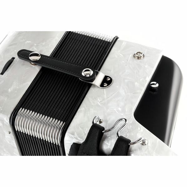Hohner Bravo III 96 silent key white