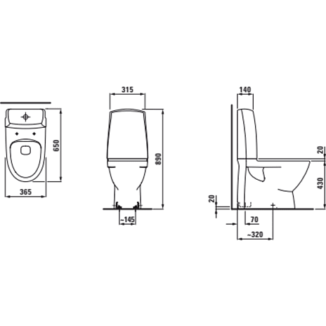Laufen Pro N toilet