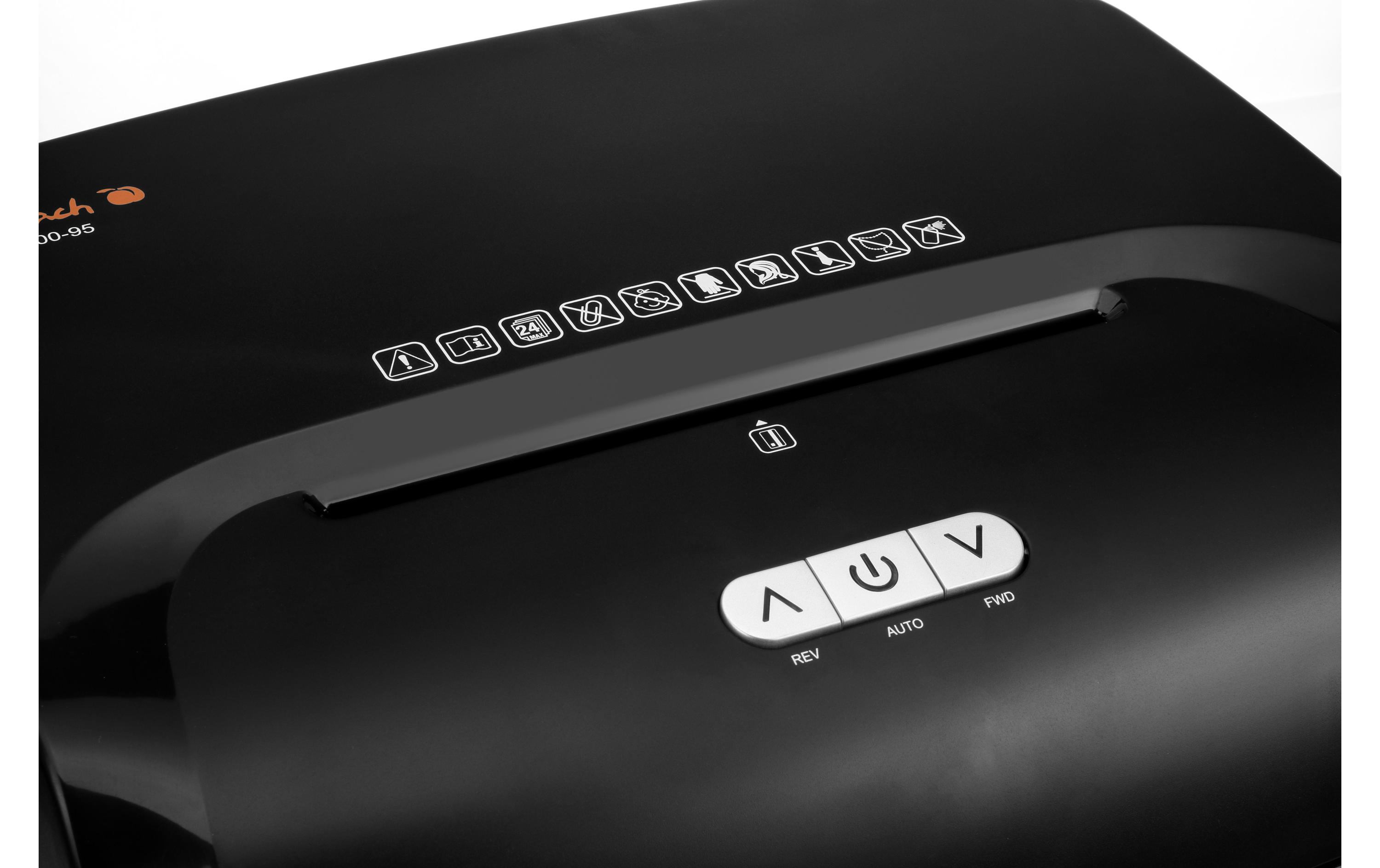Aktenvernichter Micro Cut PS600-95 P-5, 15 Seiten<br>Papierschredder
