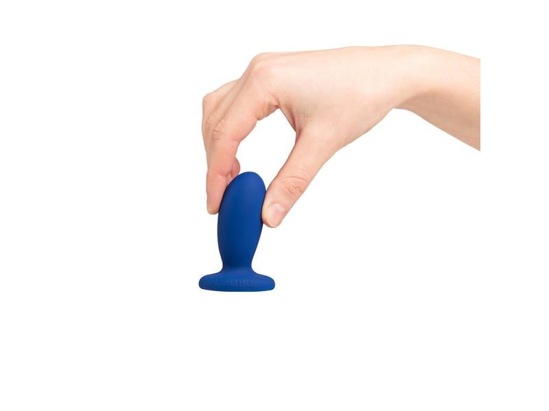 Amorelie Analplug mit Vibration «Fly» Blau Hochwertiges Sextoy für die anale Stimulation