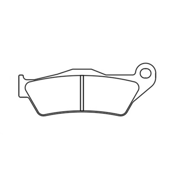 Cl brakes - Plaquettes de frein Route métal fritté - 1258A3+